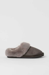 H&M Warm-lined Hausschuhe Damen Beige Weiß | IQW-240139