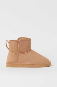 H&M Warm-lined Stiefel Damen Braun | STW-648701