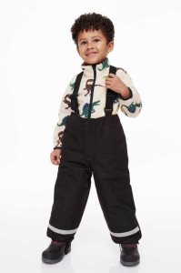 H&M Wasserdichte Outdoor Pants Oberbekleidung Kinder Schwarz | PGT-071982