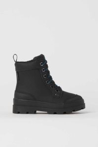 H&M Wasserdichte Stiefel Kinder Dunkelkhaki Grün | LSI-805946