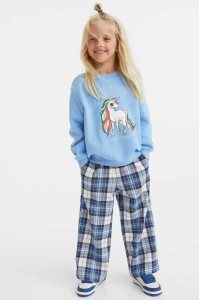 H&M Weite Fit Twill Hose Kinder Rosa | BSY-013574