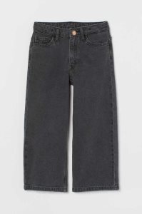 H&M Weite Leg Jeans Kinder Blau | CVZ-307142