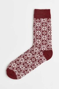H&M Wolle-blend Socken Herren Schwarz Beige | UJZ-431028
