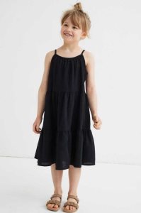H&M Ärmellose Kurzes Kleid Kinder Hellrosa | BJN-927416